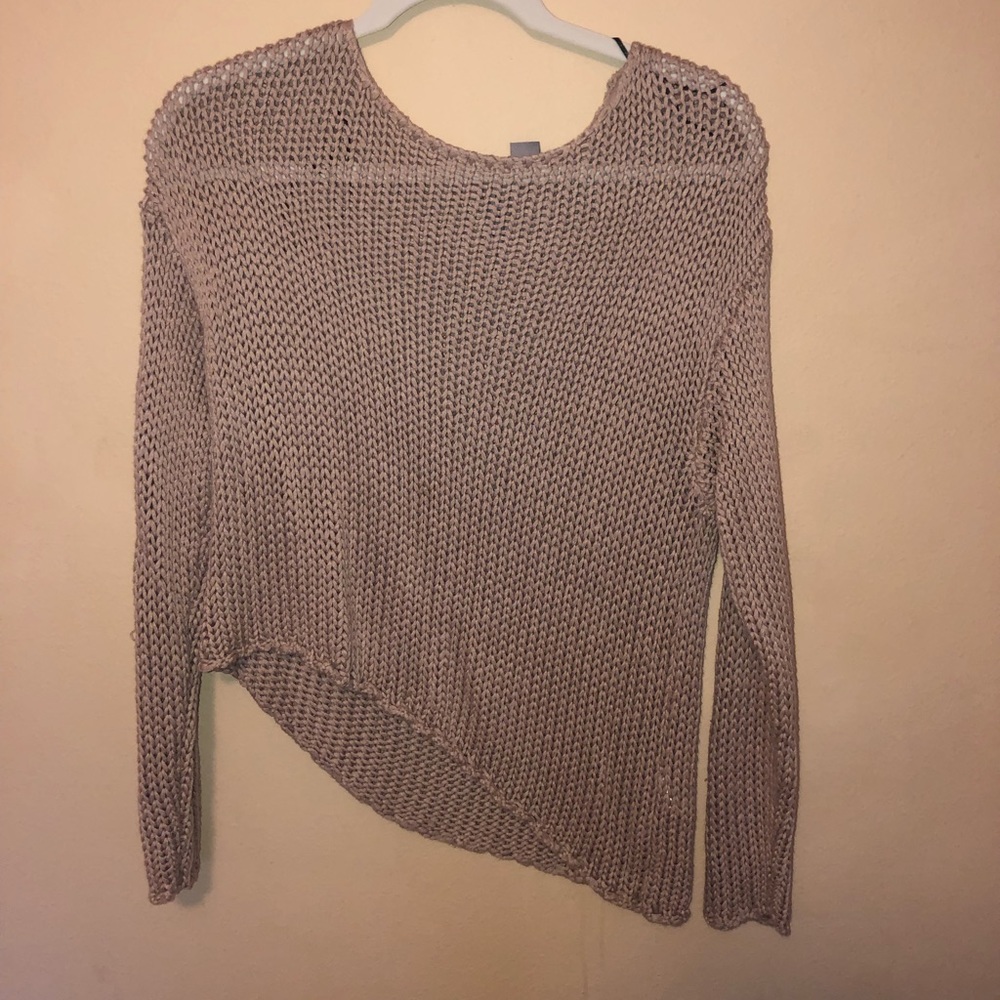Asymmetrical sweater
